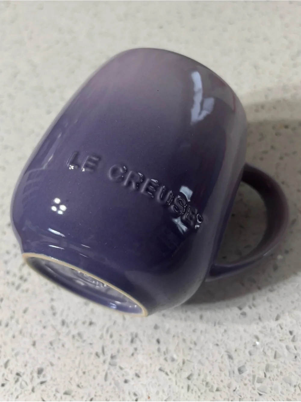 Le Creuset Lavender Ceramic Mug with Cream Interior